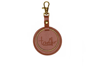 GOLD Key Chain - Brown - Traveller Charms